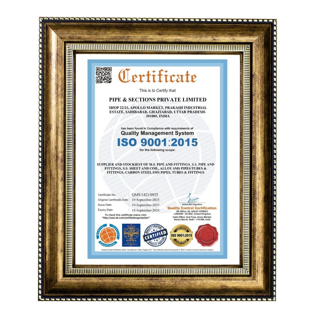 ISO 9001 Certification